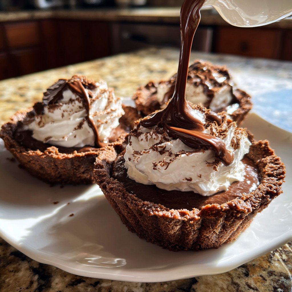 Chocolate Cream Pie Cups