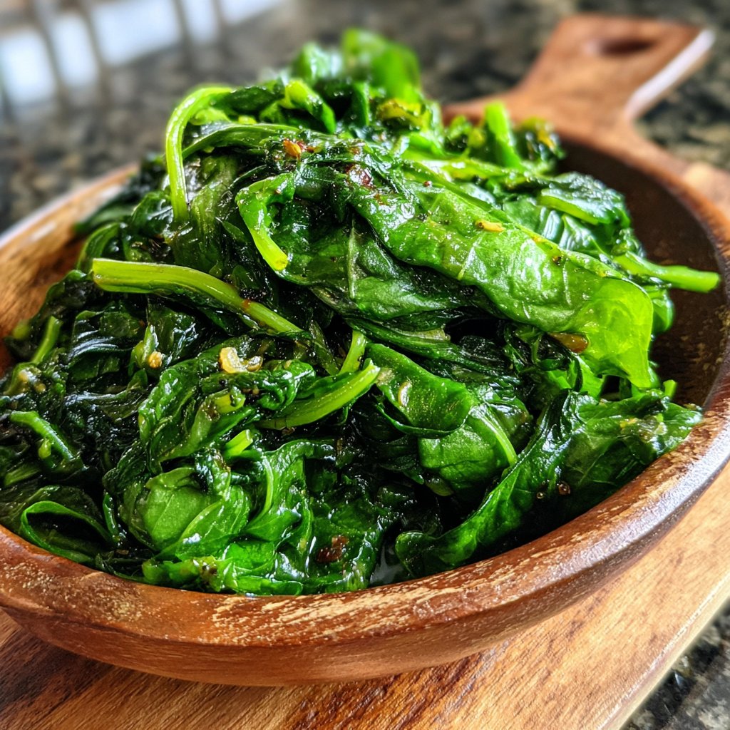 Jamaican Garlic Greens