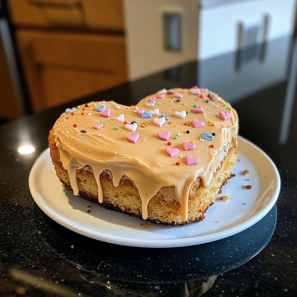 Mini Heart Cake Recipe
