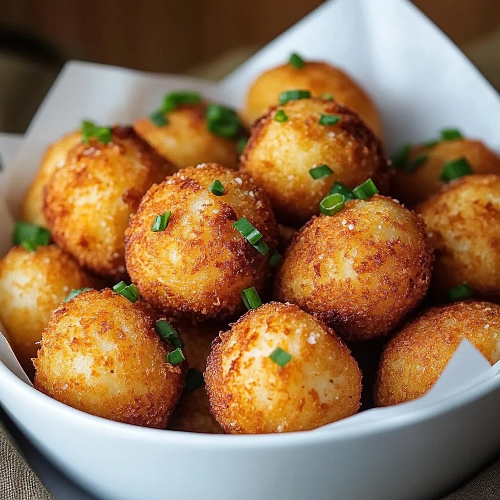 Easy Fried Mashed Potato Balls – Perfect Snack or Appetizer!