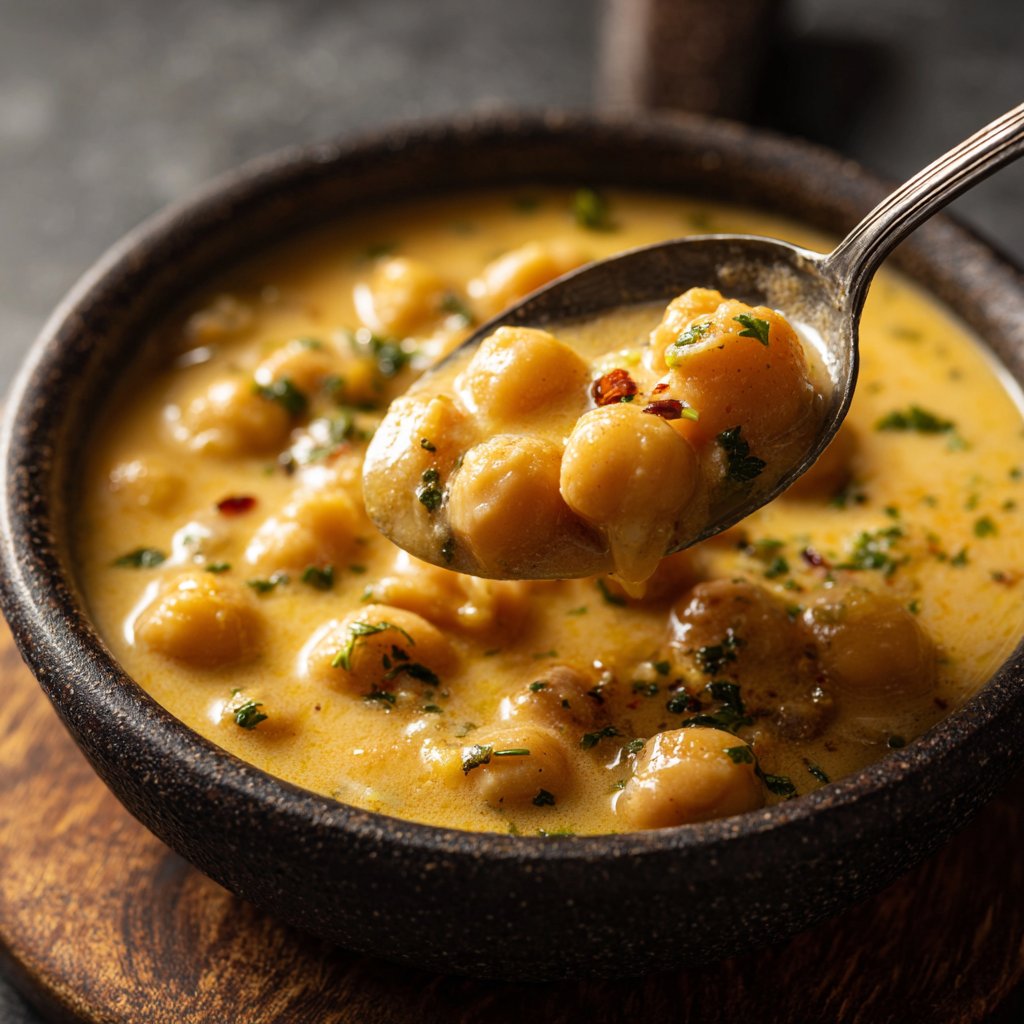 Creamy Lemon Chickpea Stew