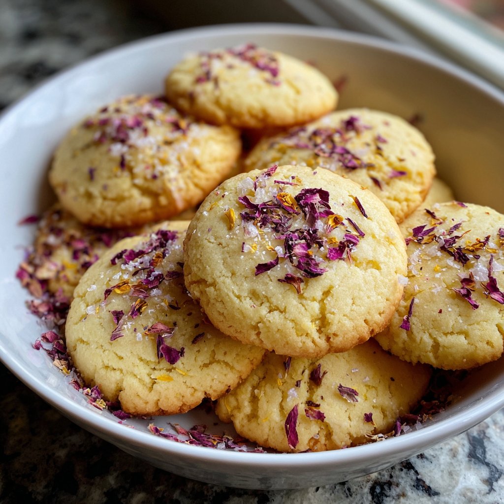 Rose-Infused Sugar Cookies