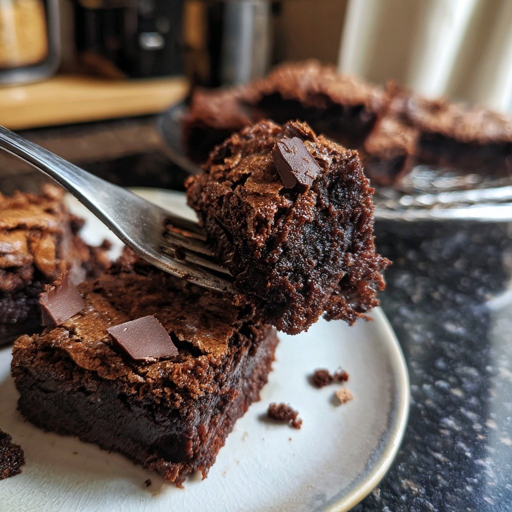 Sourdough Discard Brownies One Bowl