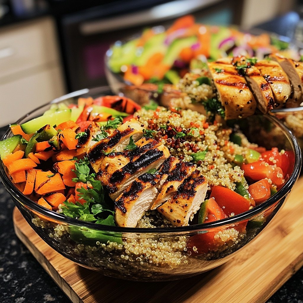 High Protein Meal Prep Bowls