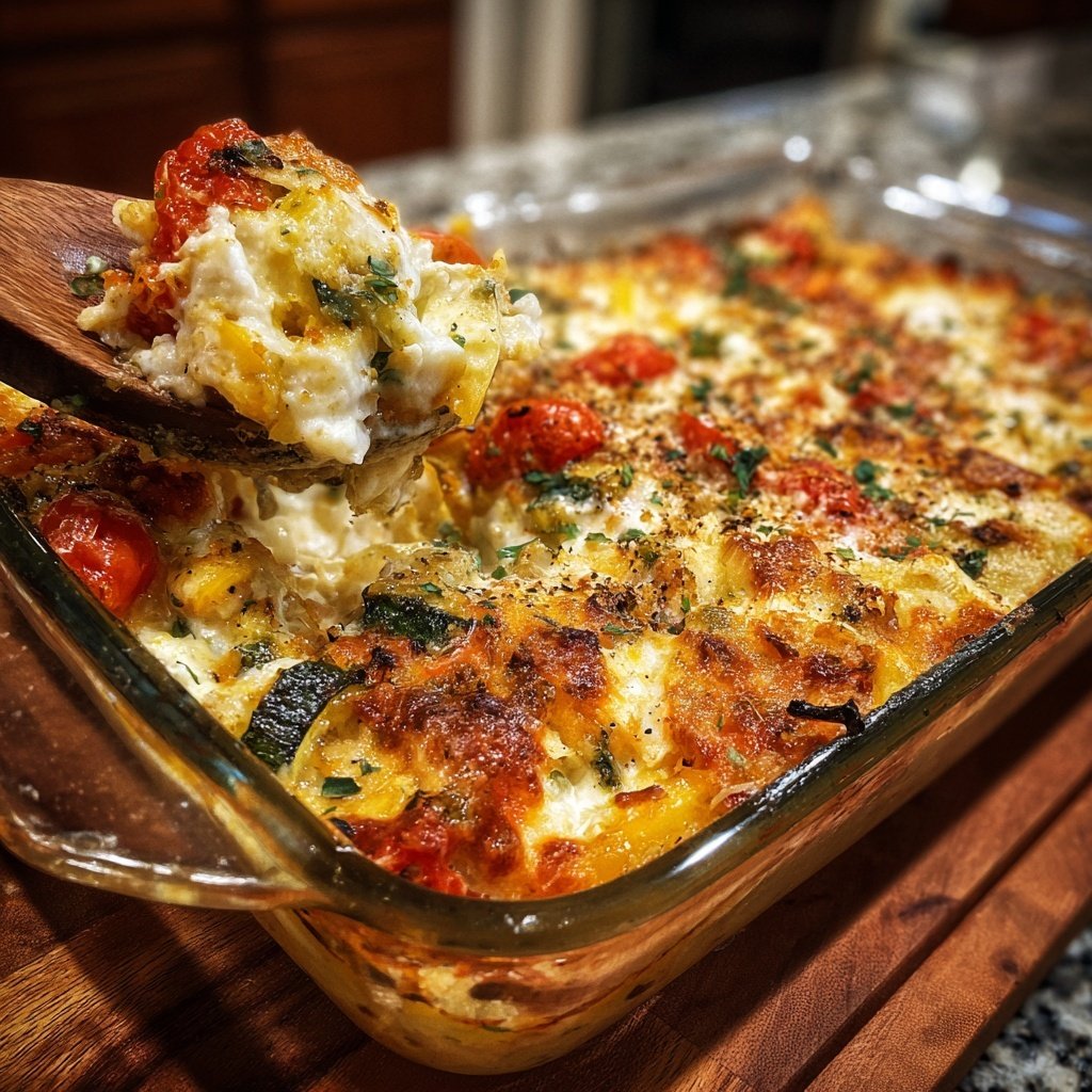 Sunday Baked Vegetable Casserole