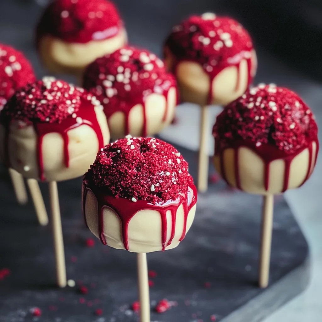 Red Velvet Cake Pops