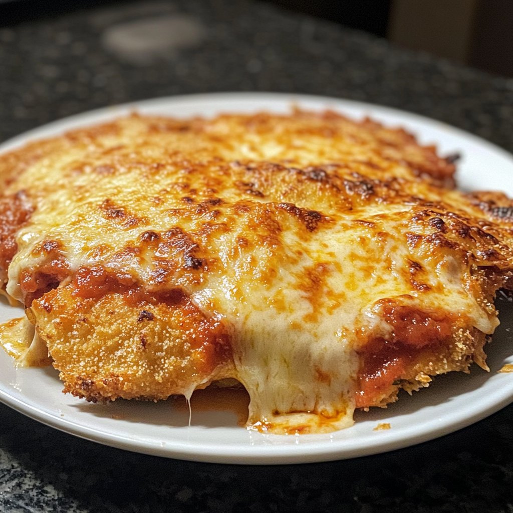 Homemade Chicken Parmesan Dinner Recipe