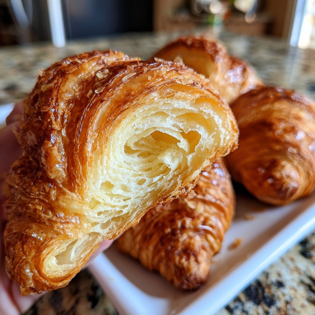 Classic French Croissants
