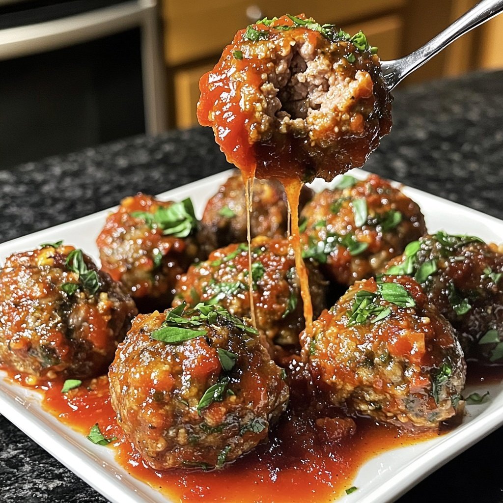 Quick Oven-Baked Meatballs Recipe