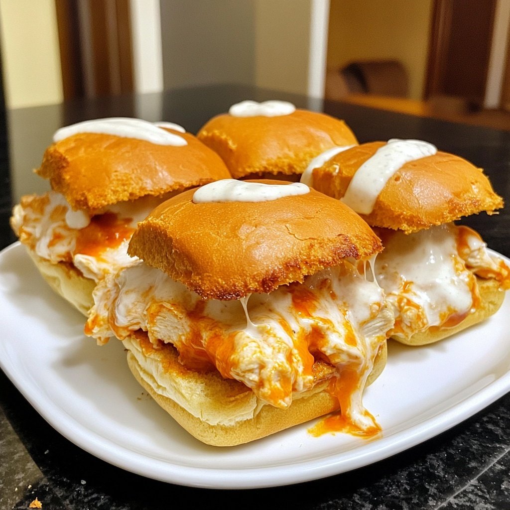 Buffalo Chicken Sliders