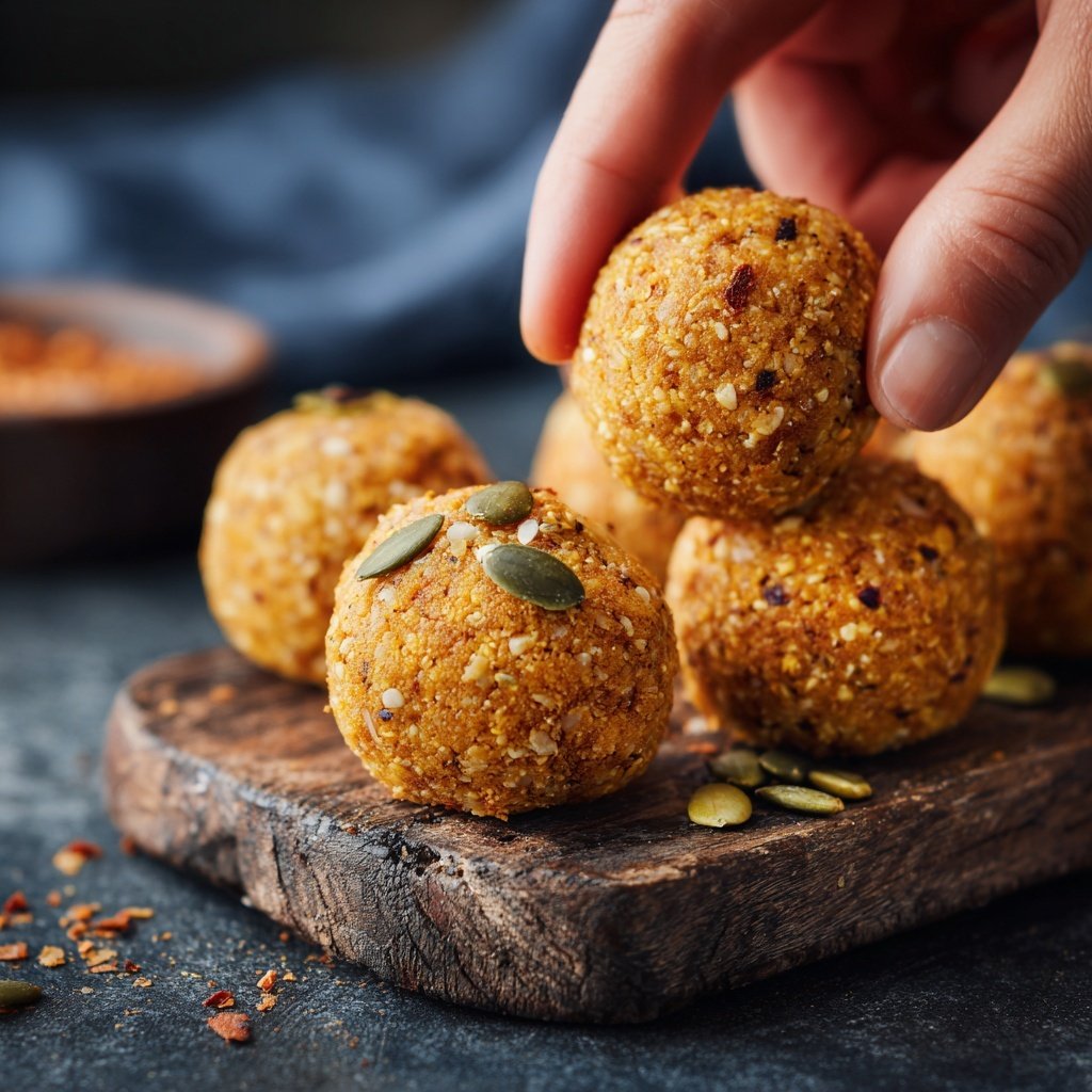 Protein Balls with Pumpkin Spice