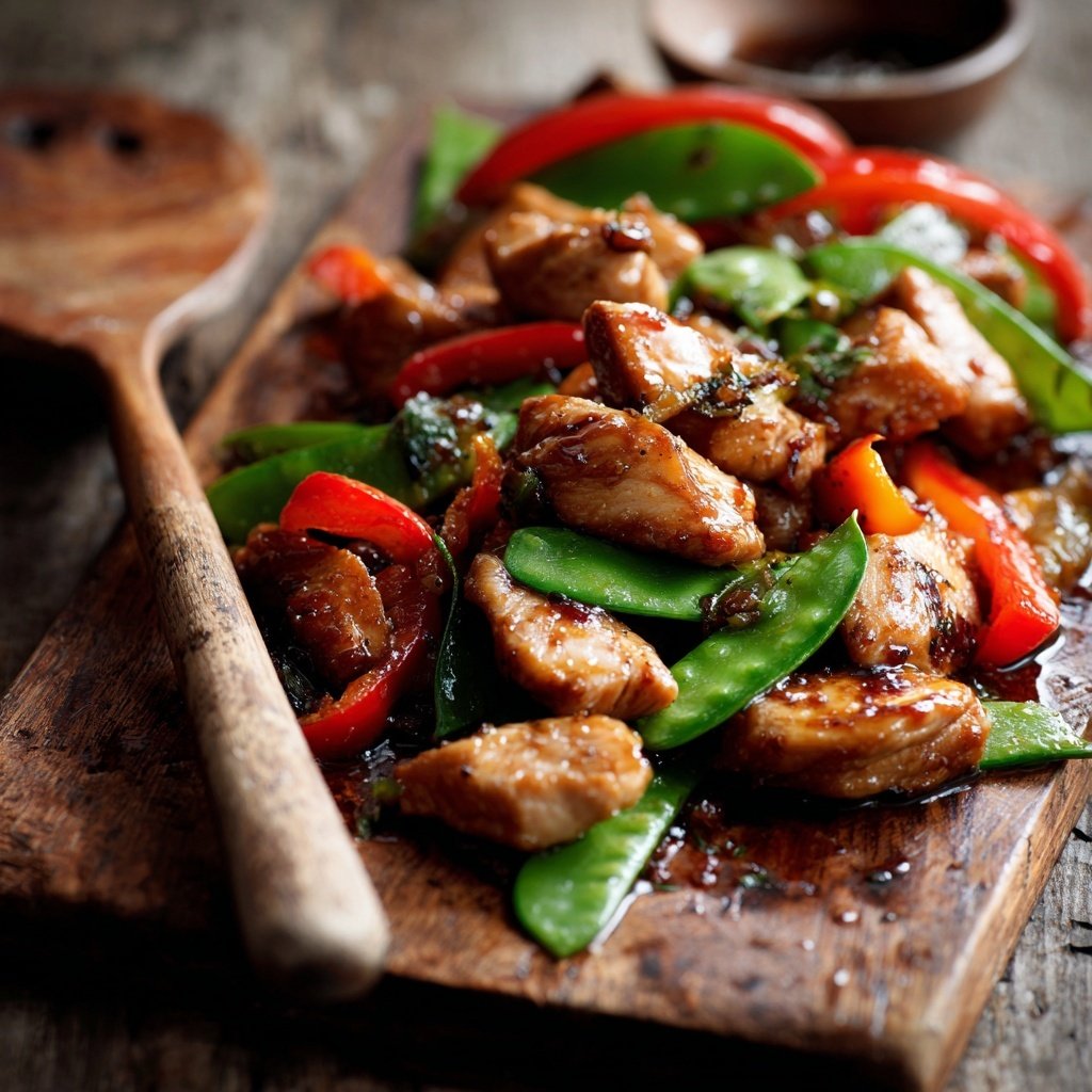 Honey Soy Chicken Stir Fry