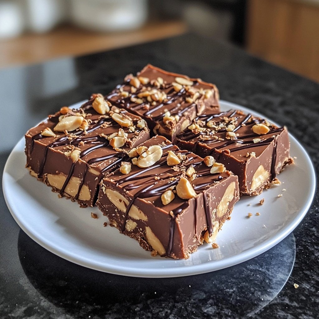 Snickers Fudge Recipe
