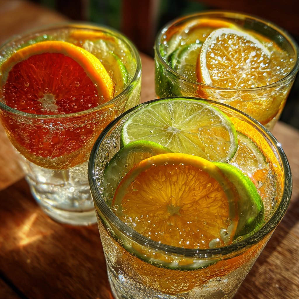 Spring Drinks With Fresh Citrus