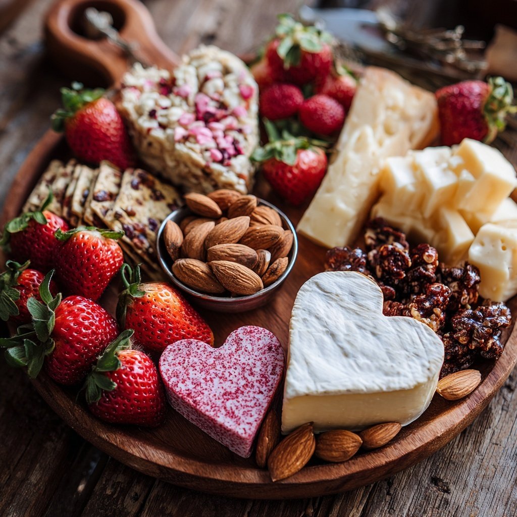 Valentines Day Charcuterie Board