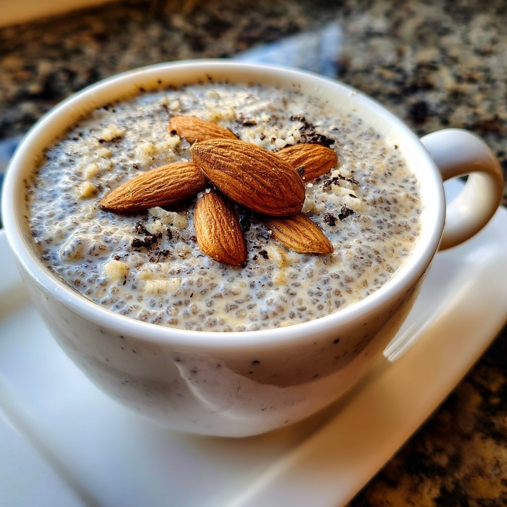 Vanilla Almond Chia Pudding