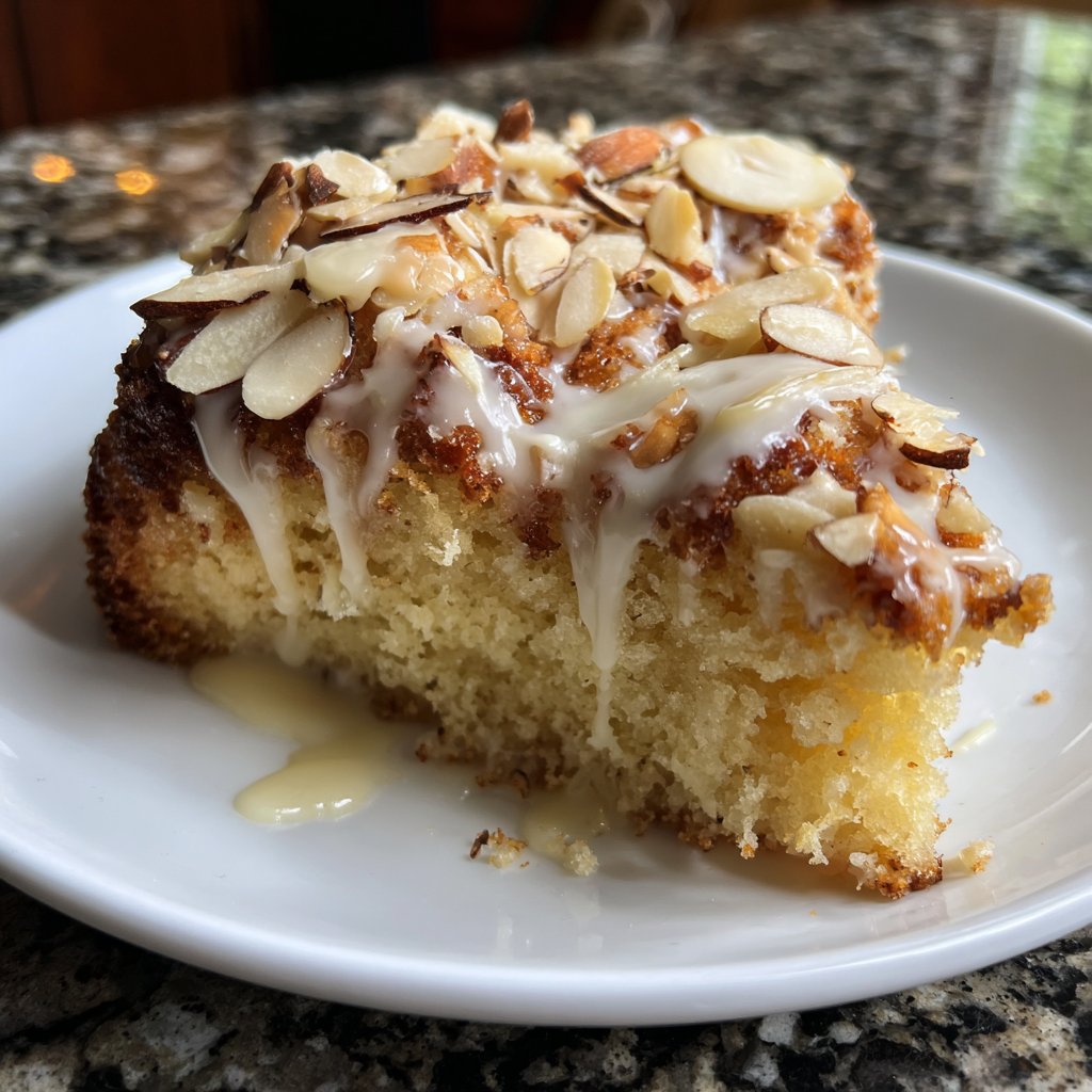 Vanilla Almond Yogurt Cake
