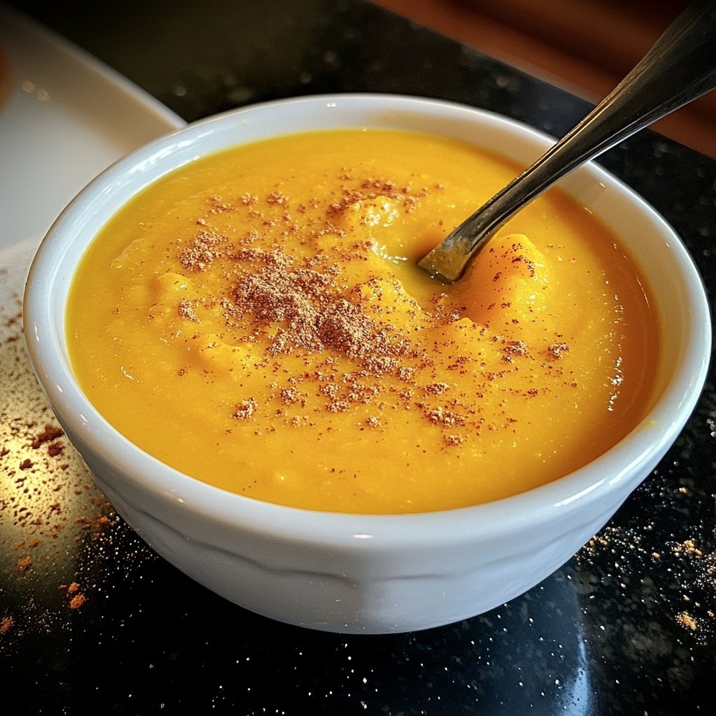 Squash Soup with Nutmeg