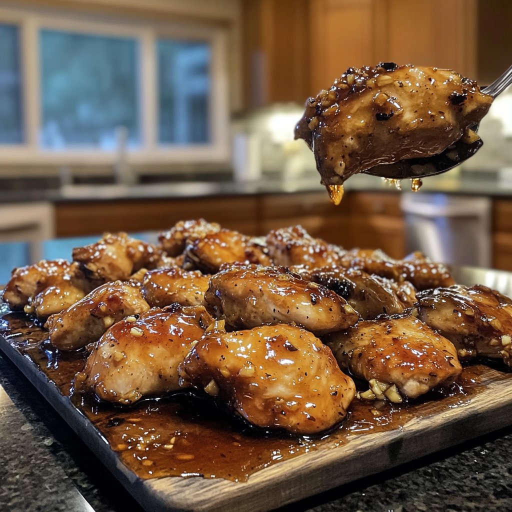 Dump-and-Go Crockpot Honey Garlic Chicken