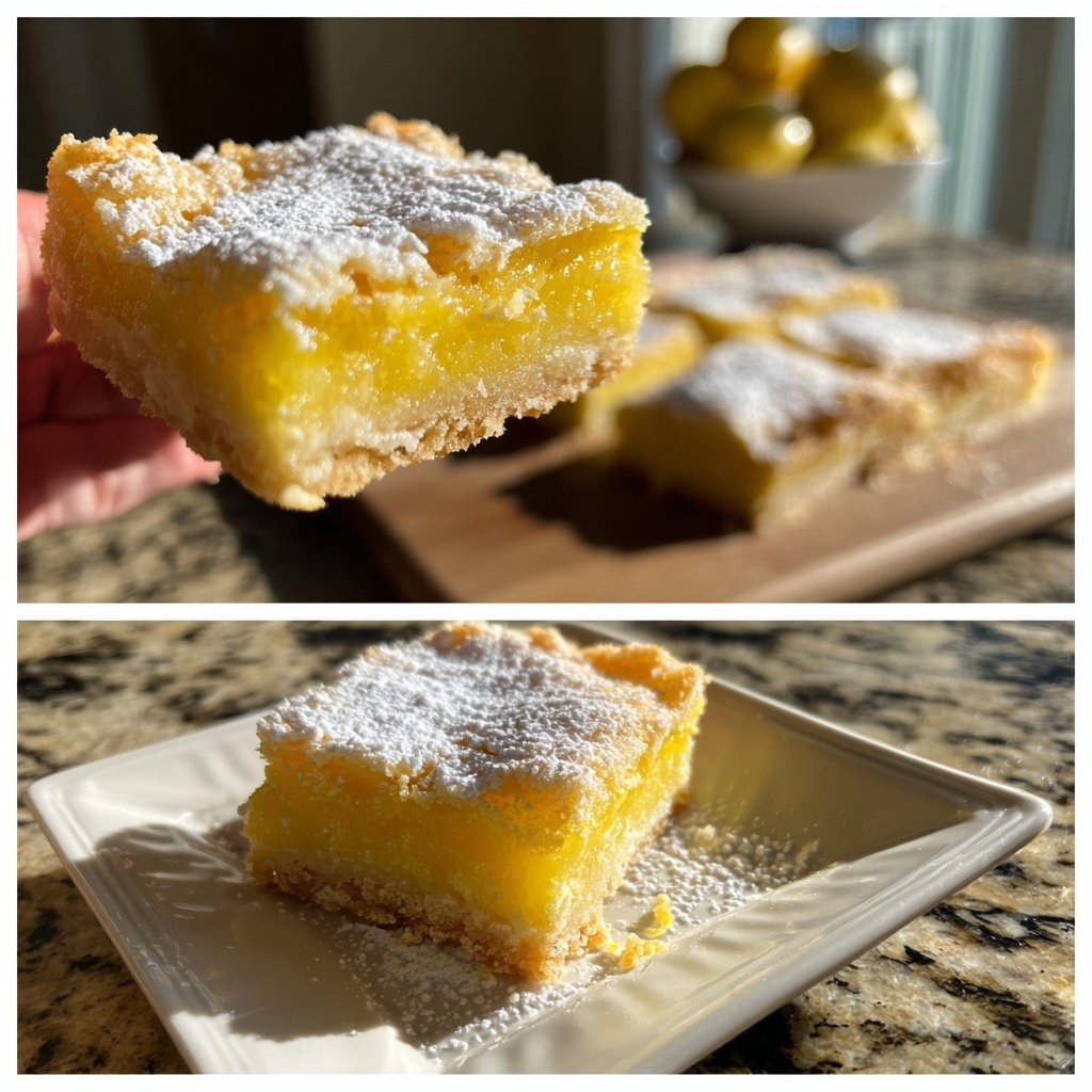 Limoncello Lemon Bars